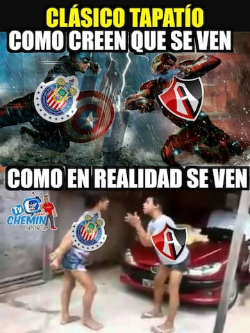 Chivas y Atlas protagonizan los memes de la Copa MX