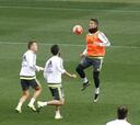 Doble sesión de entrenamiento del Real Madrid en Melbourne