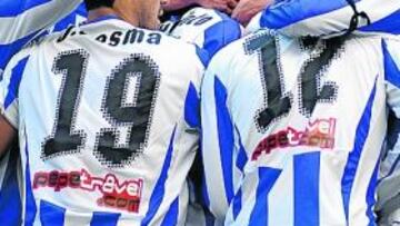 <b>UNIDOS. </b>Los jugadores del Valladolid harán causa común para poder lograr cuanto antes la permanencia en Primera División.