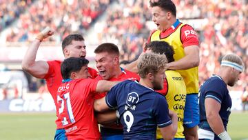 Rugby, Chile vs Escocia.