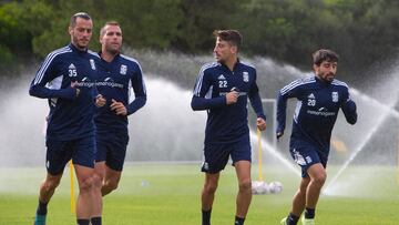 Entrenamiento del Cartagena.