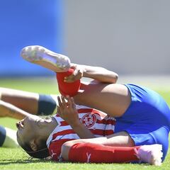 Caro Jaramillo sufrió conmoción cerebral en el América-Chivas