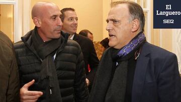 Luis Rubiales: "Los clubes y LaLiga no se merecen a Tebas"