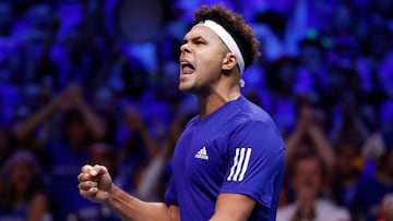 Tsonga exhibe músculo y empata la final para Francia