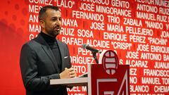 Diego Mart&iacute;nez, entrenador del Granada.