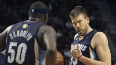  El p&iacute;vot espa&ntilde;ol de los Memphis Grizzlies, Marc Gasol.