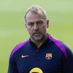 Flick se queda a un paso de Guardiola