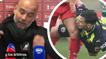 Lesionan al gran refuerzo de Guardiola en invierno y no se queda callado: “Lo digo porque ganamos”