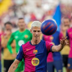 Dani Olmo, gran estrella del Gamper: “He venido aquí a ganar”