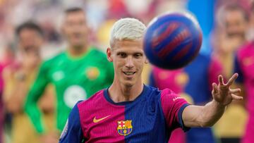Dani Olmo, gran estrella del Gamper: “He venido aquí a ganar”