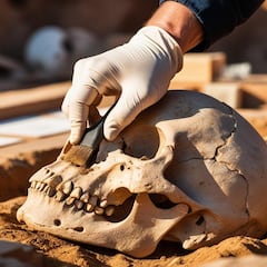 Los arqueólogos se sorprenden al descubrir 317 esqueletos humanos enterrados en un centro comercial abandonado.