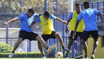 Pavón y Ábila, pareja de ataque para el debut en Copa Superliga