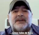 Maradona: "Los argentinos somos todos de Boca, y al que no le guste, que se joda"