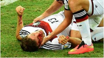 Thomas Muller en el Mundial de Brasil 2014