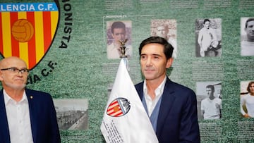 Marcelino regresa a Mestalla por primera vez tras su despido