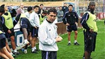 <B>BUEN TONO</B>. Vázquez cree que el parón le vino bien a la plantilla.