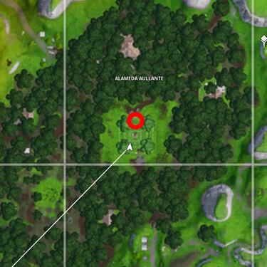 Desafío de Fortnite - Busca las letras O, S, M y N