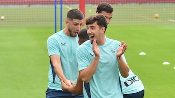 26/08/25 ENTRENAMIENTO ATHLETIC DE BILBAO NICO SERRANO