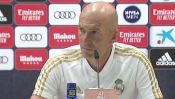 Zidane intentó aclararlo y fue casi peor: el ejemplo que puso cuando le decían si entrenaría