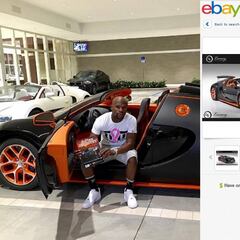 Floyd Mayweather subasta un Bugatti por 4 millones de dólares