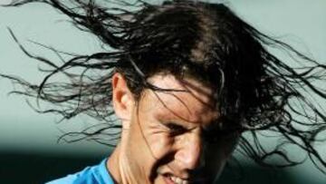 <strong>TRIUNFO.</strong> Nadal comenzó con buen pie el torneo de Miami y se impuso en dos sets (7-5 y 6-2) a Benjamin Becker.