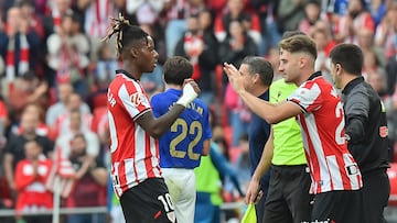 09/11/25
PARTIDO PRIMERA DIVISION
ATHLETIC DE BILBAO - REAL OVIEDO
CAMBIO SUSTITUCION IÑAKI WILLIAMS ROBERT NAVARRO