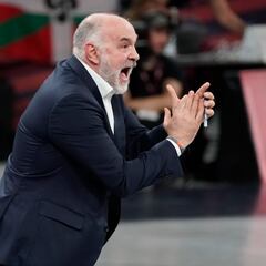 Laso: “Hemos conseguido la victoria por el buen trabajo defensivo antes del descanso”