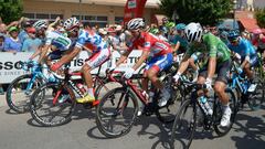 Nairo conserva su lugar en la Vuelta y Gallopin gana la etapa 7