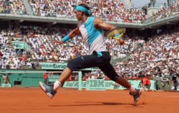 El 10 de junio de 2007 se enfrentan por tercera vez en la final de un Grand Slam. Nadal venció a Federer por 6-3, 4-6, 6-3 y 6-4 