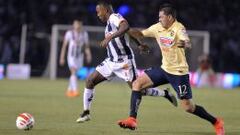 Pabón marcó en el empate de Monterrey ante América