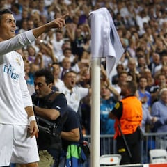 Cristiano se quita el mono