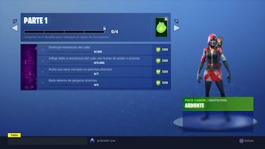 Fortnite Battle Royale: Desafíos de Fortnitemares