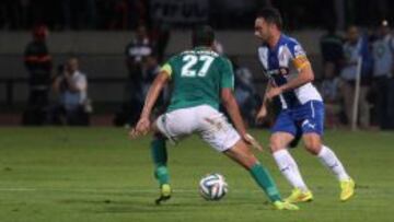 Sergio Garc&iacute;a, durante el partido.