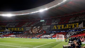 Afición del Atlético.