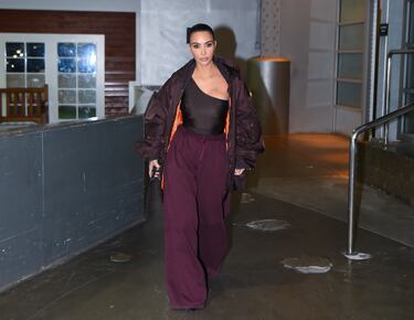 Kim Kardashian en Manhattan el 3 de noviembre de 2021 en la ciudad de Nueva York.