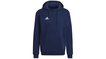 Sudadera con capucha Adidas Entrada 22 de color azul marino para hombre y mujer en Amazon