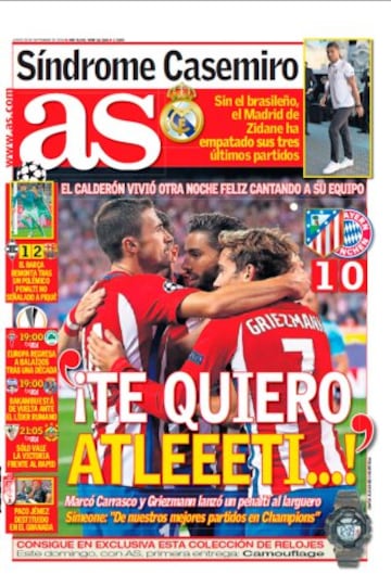 Las portadas de AS de septiembre