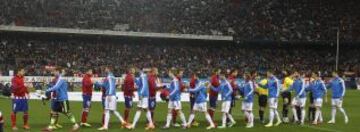 Las imágenes del Atlético de Madrid- Real Madrid