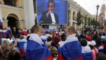 Platini confi rm&oacute; a Rusia como sede del Mundial.