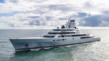 Así es el megayate de Sergey Brin, cofundador de Google. Tiene una piscina, un cine, un spa, gimnasio y más.