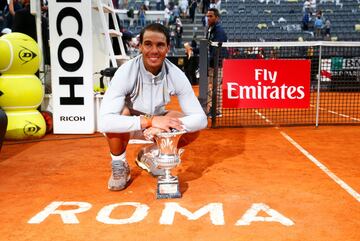 Rafa Nadal ganó al alemán Alexander Zverev por 6-1, 1-6 y 6-3.