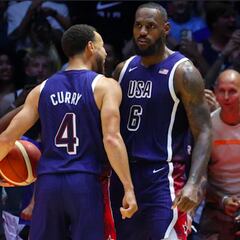 El momento en el que LeBron es elegido para portar la bandera en París 2024