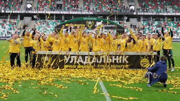 Zakhar Volkov da la Copa al BATE en el &uacute;ltimo minuto de la pr&oacute;rroga.