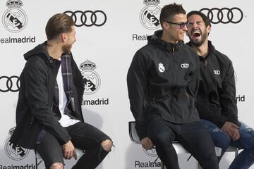 Which Audi model will each Real Madrid player drive?