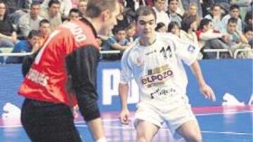 <b>PERFECTO. </b>Luis Amado, que estuvo muy bien, ante Wilde.