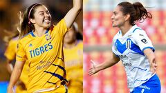 Monsiváis y Katty Martínez, por la disputa de llegar primero a los 100 goles en Liga Femenil