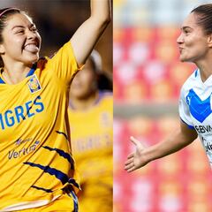 Monsiváis y Katty Martínez, por la disputa de llegar primero a los 100 goles en Liga Femenil