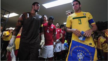 Egipto jugó el partido inaugural con Brasil en Barranquilla. Los dos equipos empataron y fueron los que pasaron a siguiente ronda del grupo E con 7 puntos 