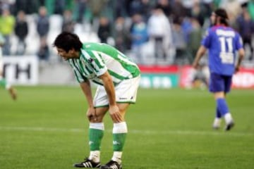 Mark González con la camiseta de Betis, cuadro con el que descendió en la temporada 2008-2009.