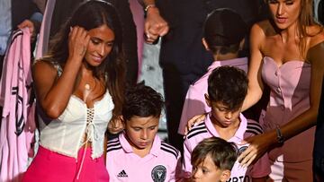 Presentación multitudinaria de Messi como nuevo jugador del Inter Miami